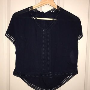 Forever 21 Dark Blue Blouse